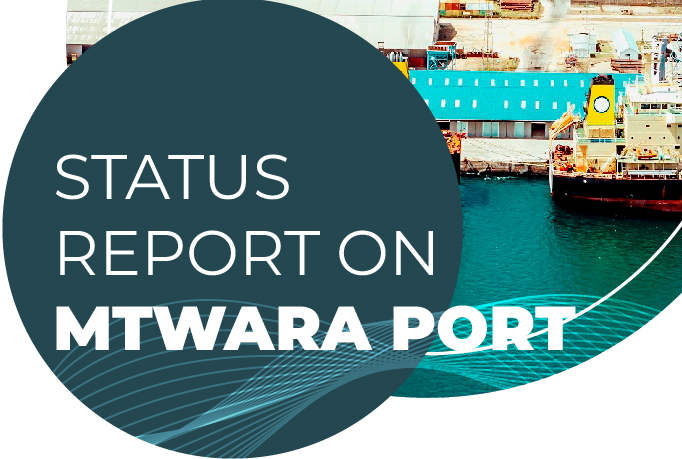 A Status report on the new mtwara port at Mgao-Kisiwa Area